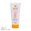 کرم ضد آفتاب رنگی و ضد پیری بژ روشن تراست با SPF50+ برای محافظت، آبرسانی و کاهش التهاب پوست