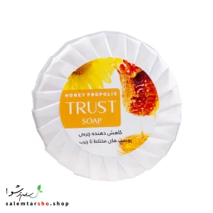 صابون بره موم عسل تراست برای کنترل چربی، درمان آکنه، جمع‌کردن منافذ و شفاف‌سازی پوست