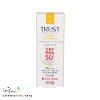 کرم ضد آفتاب رنگی و کنترل چربی بژ تیره تراست با SPF50+ برای محافظت از پوست و کنترل چربی