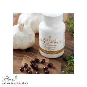 مکمل فوراور گارلیک تایم حاوی عصاره سیر و آویشن جهت تقویت سیستم ایمنی، کاهش چربی و سلامت تنفس و گوارش