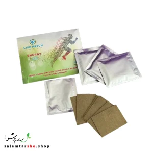 چسب انرژی لایف پچ با ترکیبات ویتامینی و گیاهی برای افزایش انرژی، بهبود تمرکز، کم‌خونی و کاهش خستگی طراحی شده است.